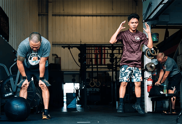 group training class at All Kine Community and Fitness